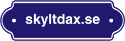 Skyltdax